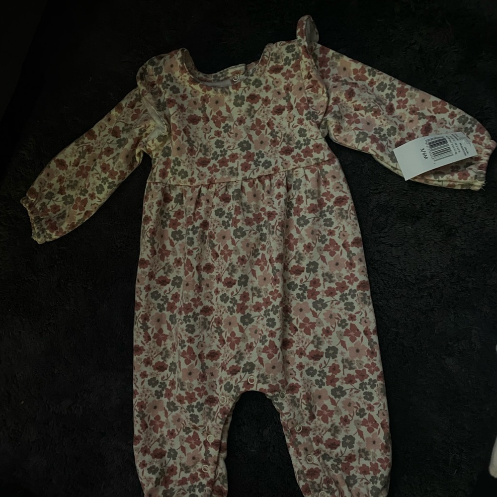 Floral Baby Romper
